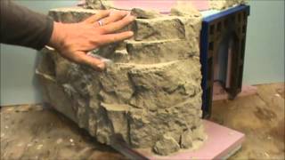 How to Make Rock Formation from Urethane Foam [upl. by Dickerson]