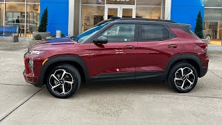 2023 Chevrolet Trailblazer RS Crimson Metallic [upl. by Haizek962]