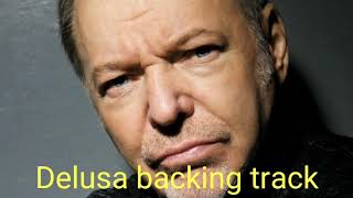 Delusa  Vasco Rossi Guitar backing track [upl. by Nauqahs]