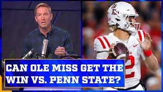 Can Penn State stop Ole Miss in the Peach Bowl  Joel Klatt Show [upl. by Mallen]