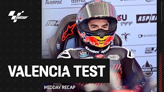 Midday Recap of the ValenciaTest 🔧  MotoGP2024 [upl. by Leivad]