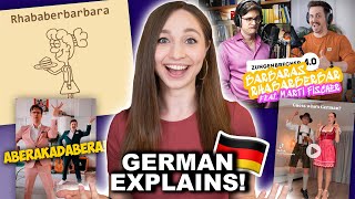 German Reacts to the VIRAL “Barbaras Rhubarb Bar” Song  Feli from Germany [upl. by Enos]