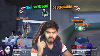 SOUL vs EX SOUL 1v1 WWCD  OG DOMINATION  ESL FINALS DAY 1 [upl. by Livi736]