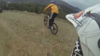 Koukourava Downhill Trail Volos Greece [upl. by Aleinad]