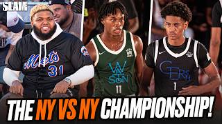 Druski Pulled Up To the NY vs NY Championship 🤩 GAME WAS A MOVIE 🍿🔥 [upl. by Ramar]