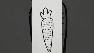 How to draw vegetables drawing vegetables pencilsketch kidsdrawing trendingshorts easydrawing [upl. by Norbert]