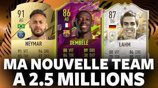 🤩 Ma nouvelle équipe compétitive à 25 millions pour FUT Champions   Fifa 22 [upl. by Ayotahs]