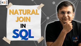 77 Natural Join in SQL in DBMS in HINDI [upl. by Coppola]