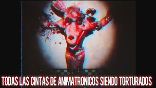 ESPECIAL TODAS LAS CINTAS VHS DE ANIMATRONICOS SIENDO TORTURADOS [upl. by Olimpia]