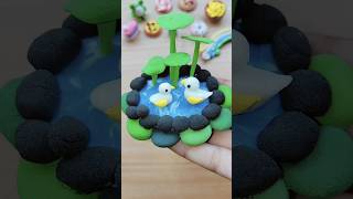 Diy clay pond making idea🏞️lf you like this video so please Subscribe my Channel 🏖️🤗 [upl. by Duntson]