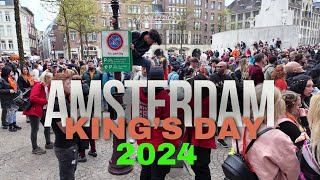 Amsterdam Kings Day 2024 4K [upl. by Noguchi439]