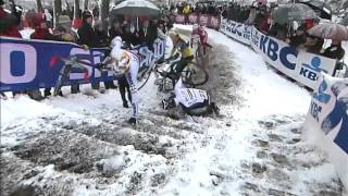 Wereldbeker Veldrijden in Kalmthout 2009 Winnaar Sven Nys [upl. by Meeharb839]