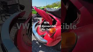 1976 VW Beetle Convertible for sale [upl. by Rebmac]