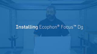 Ecophon® Focus™ Dg HowTo Install Semi Concealed Ceiling Panels [upl. by Aicssej737]