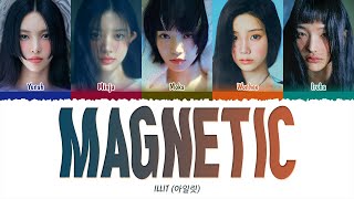 ILLIT 아일릿  Magnetic 1 HOUR LOOP Lyrics  1시간 가사 [upl. by Virg619]