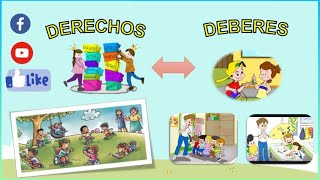 Deberes y derechos de los niños y niñas  2° Grado [upl. by Tybie]