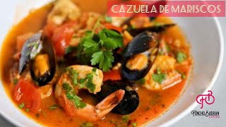 cómo preparar cazuela de mariscos [upl. by Nevaj]