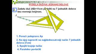 OSMI 005 Proporcionalne veličine [upl. by Rochus]