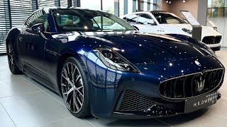 2024 Maserati GranTurismo Trofeo in Blu Modena  Walkaround Review 4K [upl. by Eleinad163]