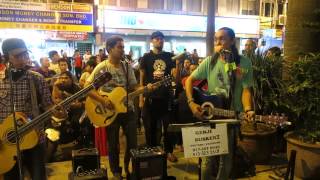 GENJI BUSKERS  AKULAH KEKASIHMU COVER amp MY BIRTHDAY PRANK BUKIT BINTANG [upl. by Llenrod635]