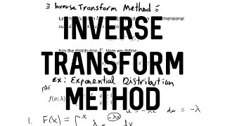 Inverse Transform Sampling  R Demo [upl. by Yblek]