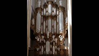 BWV 565  1743 Hinsz organ Bovenkerk Kampen van Oortmerssen [upl. by Biddy761]