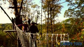 WVU Zip Canopy Tour  Course Overview [upl. by Nomannic394]