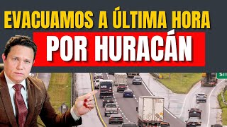 ME TOCÓ EVACUAR ANTE AMENAZA DE VIENTOS DE MÁS DE 120 MPH DE HURACÁN MILTON [upl. by Ensign]