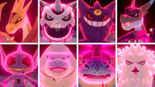 All Mega Evolutions in Pokémon Sword amp Shield [upl. by Barboza]