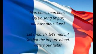 French National Anthem  quotLa Marseillaisequot FREN [upl. by Aleahc848]