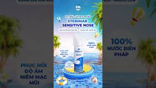 STERIMAR SENSITIVE NOSE  PHỤC HỒI amp TÁI TẠO NIÊM MẠC MŨI [upl. by Desiree383]