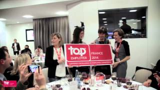 Soirée de certification Top Employer France 2014 [upl. by Ahsyat]