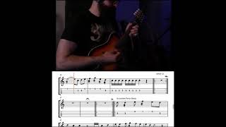 The Amiens Polka  Mandolin PLAYALONG and TABS  The Dreadnoughts [upl. by Arekat]