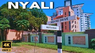 Nyali Mombasa Tour Kenyan Coast Rich Neighborhood 4K Walking Tour HDR [upl. by Sigismondo100]