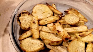 Batata en el air fryer  Camote en el air fryer  Batata en freidora de aire  Cooking [upl. by Inalak619]