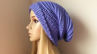 How To Crochet A Hat Lilus Handmade Corner Video  87 [upl. by Nosam]