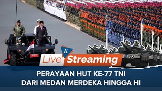 🔴LIVE  Upacara Peringatan Ke77 Hari Tentara Nasional Indonesia Tahun 2022 [upl. by Nay22]