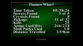 Tomb Raider III Thames Wharf  NO saves ALL secrets [upl. by Aneehsak316]