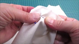 運針の練習 hand sewing なみ縫い 手縫いの縫い方 hand sewing tutorial [upl. by Eentihw881]