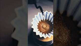 😋 filtered coffee ☕ fascinating process 💯 respect shorts [upl. by Haerle981]