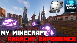 My Minecraft Anarchy Experience [upl. by Marcelle158]