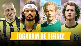 Os 10 Jogadores Mais CLASSUDOS da História • Brasileiros [upl. by Ahsaetal]