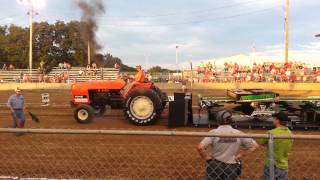 Allis Chalmers 7045 Tractor Pull [upl. by Eiaj]