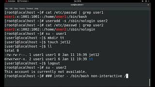 Useradd Command in linux 01 [upl. by Bourke952]