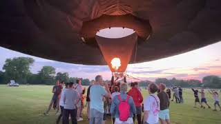 Night Glow Balloon Sail Kieler Woche Nordmarksportfeld [upl. by Enimsaj]