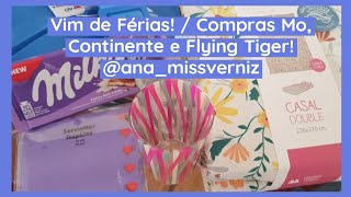 Vim de Férias  Compras Mo Continente e Flying Tiger [upl. by Ecyla902]