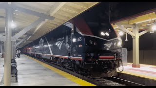 Amtrak Floridian arrives at DeLand Station for the First time [upl. by Ena]