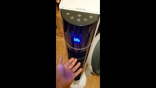 LifePlus Evaporative Air Cooler Review amp Test  Portable Tower Fan with Water Cooling and Humidifier [upl. by Elinet]