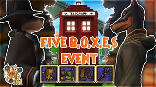 How To Do Five BOXES Event In Wizard101 Complete Guide [upl. by Midas975]