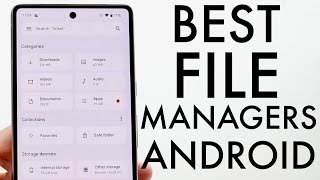 The Best File Managers For Android 2024 [upl. by Gerladina497]